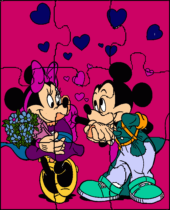 MINIE Y MIKEY para colorear