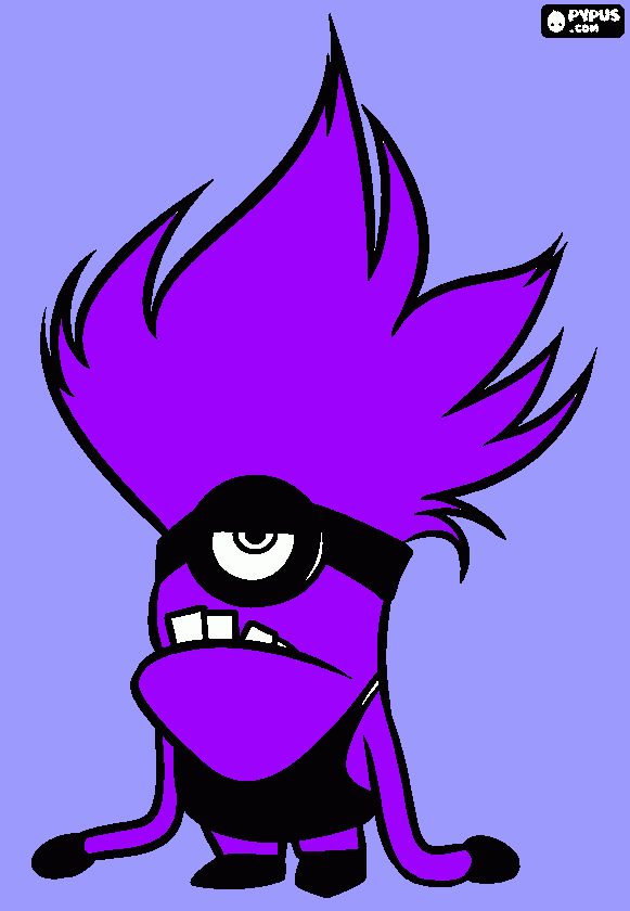 minio para colorear