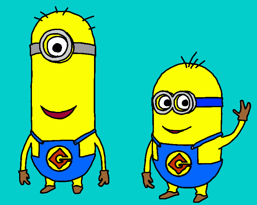 Minions para colorear