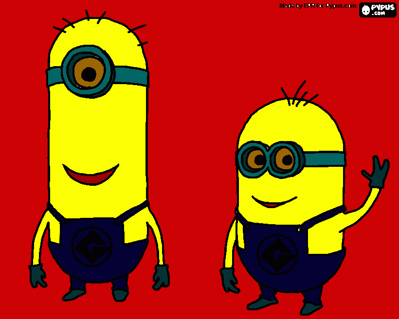 minios 2 para colorear