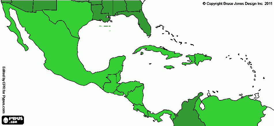 mira miss aca esta el continente americano para colorear