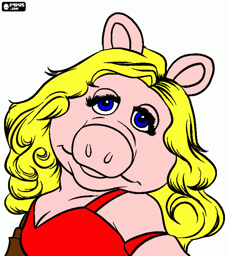 MISS PEGGY para colorear