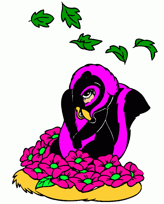 mofeta para colorear