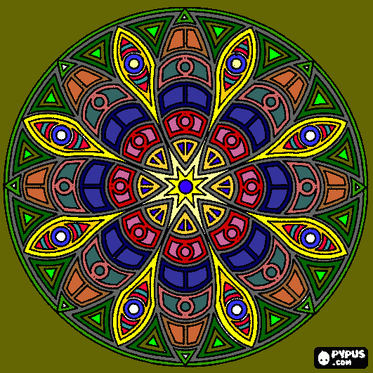 Monica Thomas para colorear