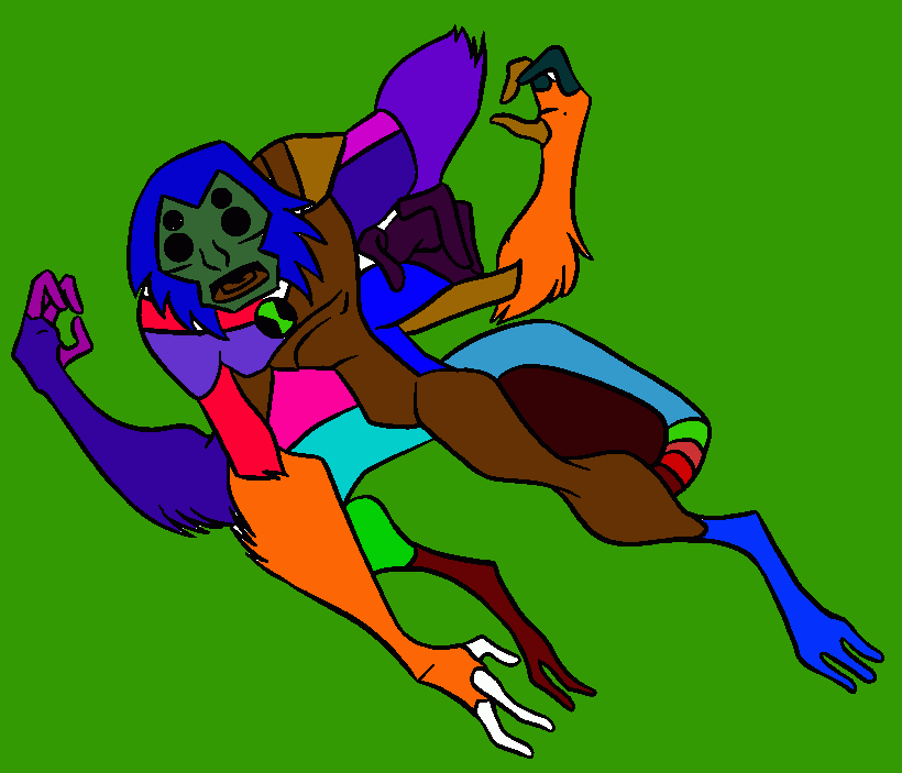 Mono arana para colorear