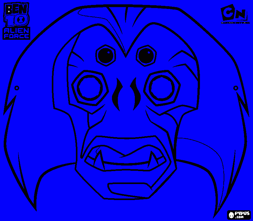 mono araya  para colorear