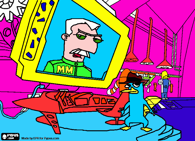 monograma para colorear