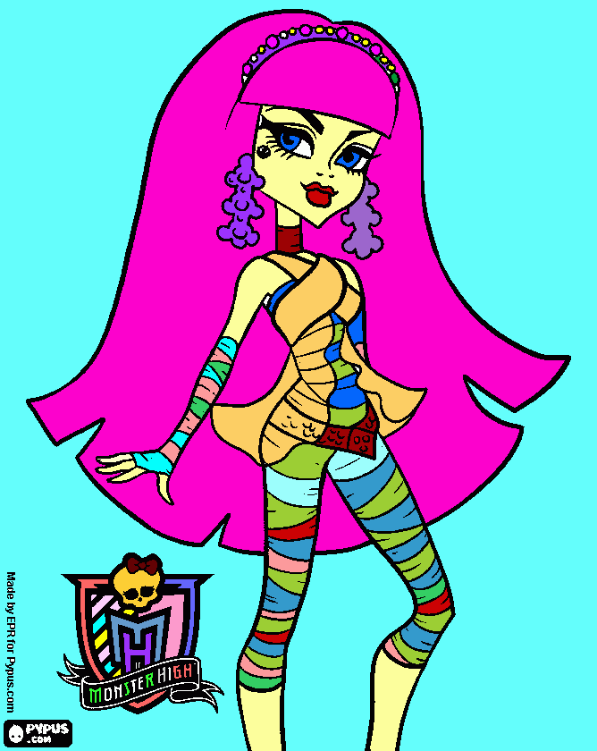 monster   lobito para colorear