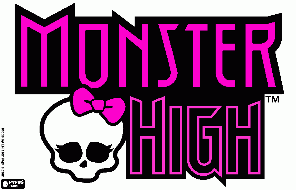 monster high es popular verdad que padre no para colorear
