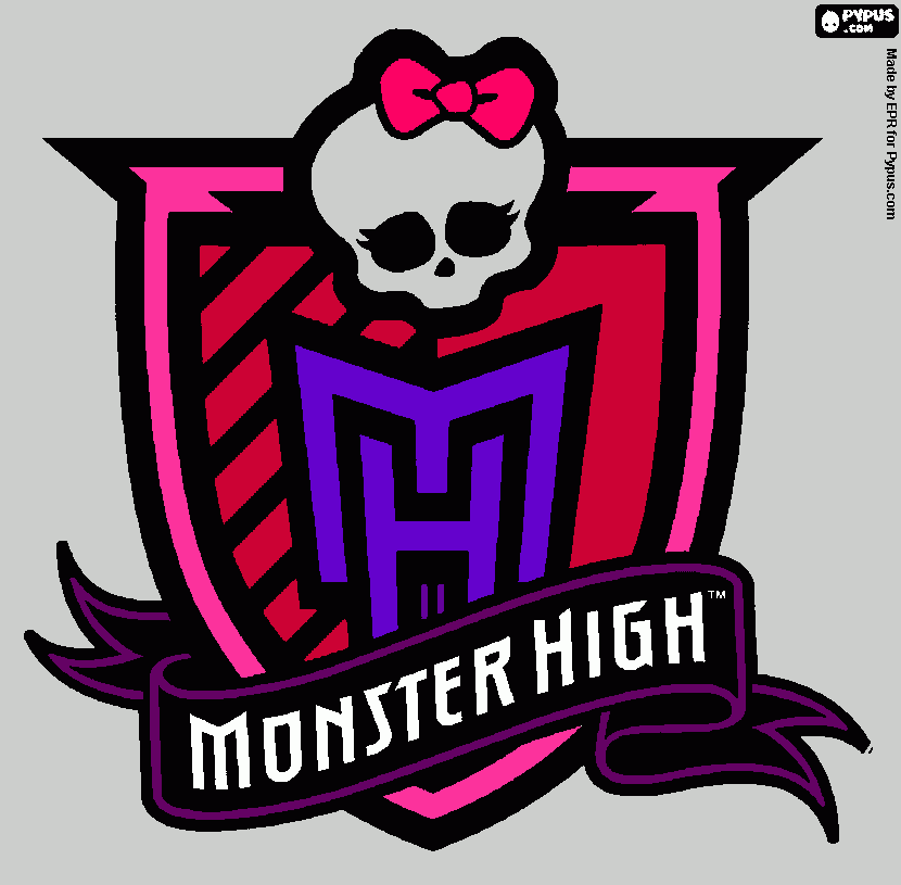 moster hai para colorear