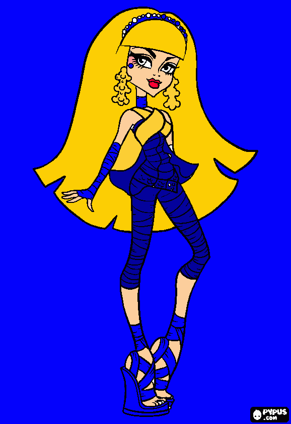 moster  hgaih para colorear