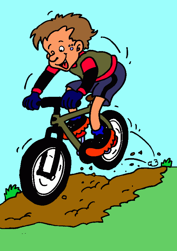 mtb para colorear
