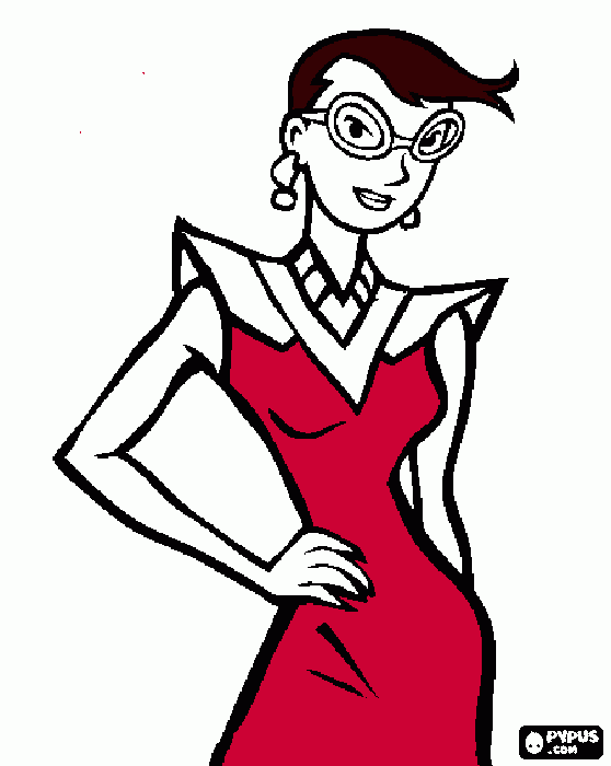 mujeres para colorear