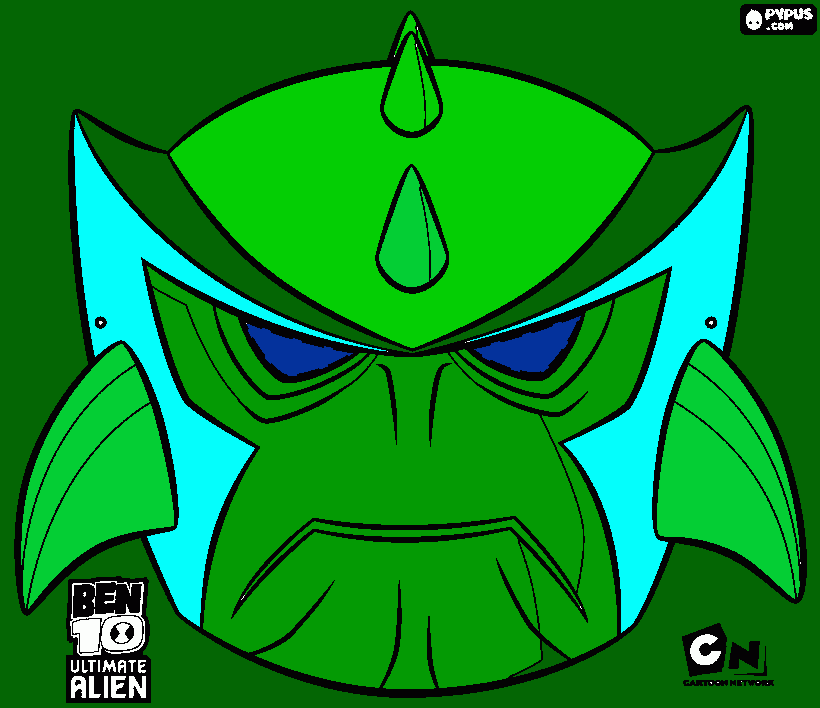 mungosaurio supremo para colorear
