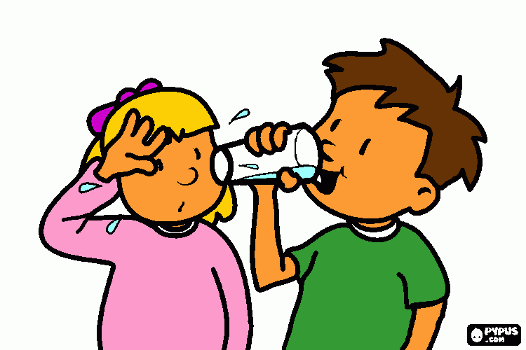 Niño bebiendo para colorear, niño bebiendo para imprimir niño bebiendo para colorear, niño bebiendo para imprimir