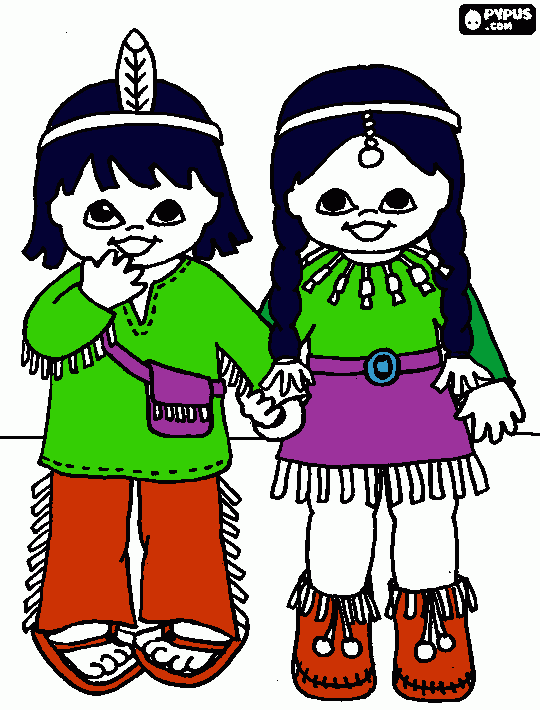 niños indigenas para colorear, niños indigenas para imprimir niños indigenas para colorear, niños indigenas para imprimir