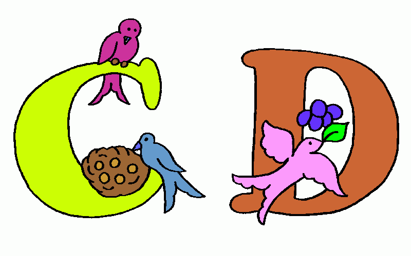 nido para colorear