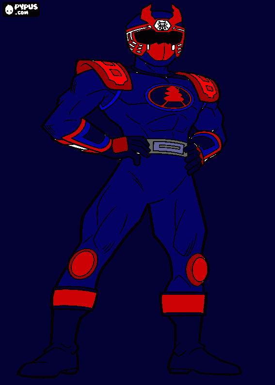 ninja storm para colorear