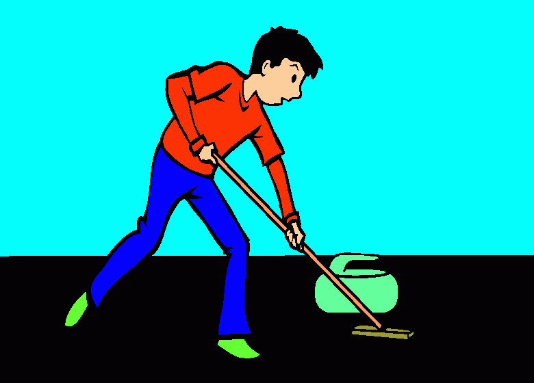 niño bariendo para colorear