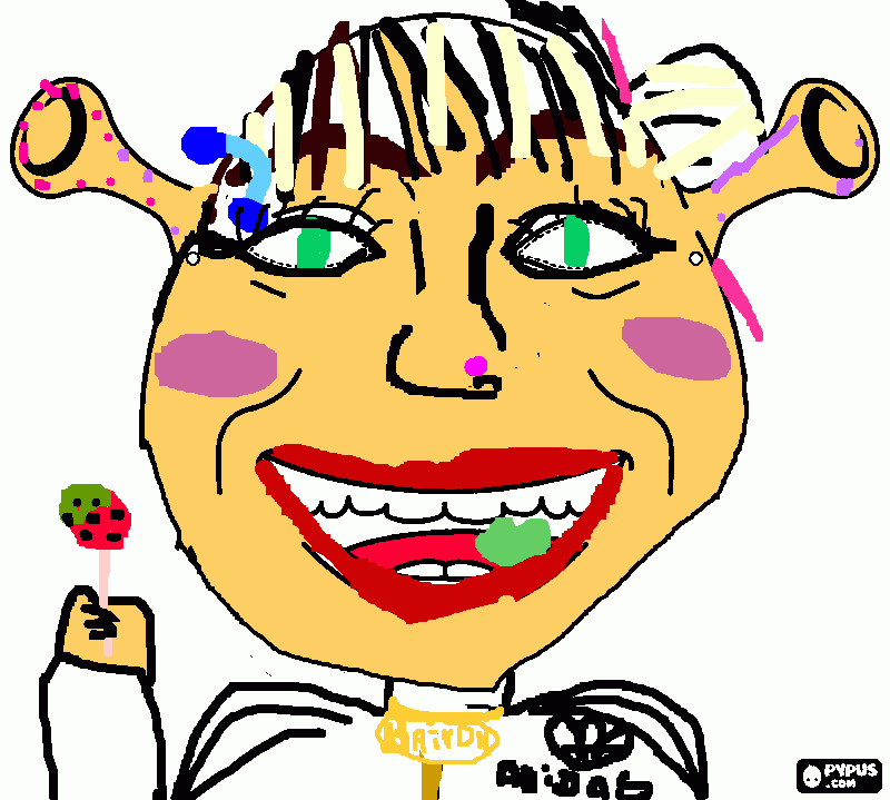 no te metai con la shora sh'uek'aa para colorear