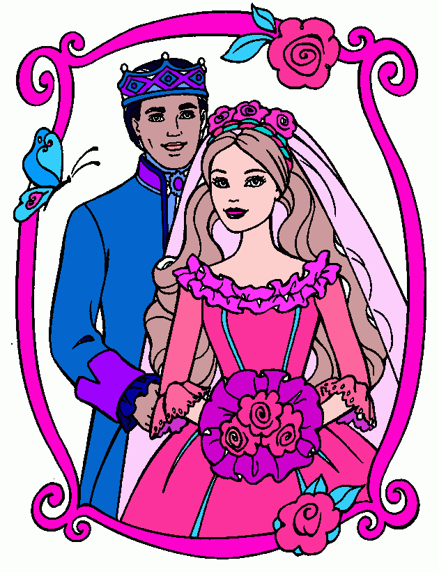 NUESTRA BODA para colorear