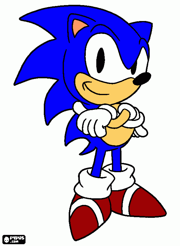 nueva serie de netflix sonic prime para colorear