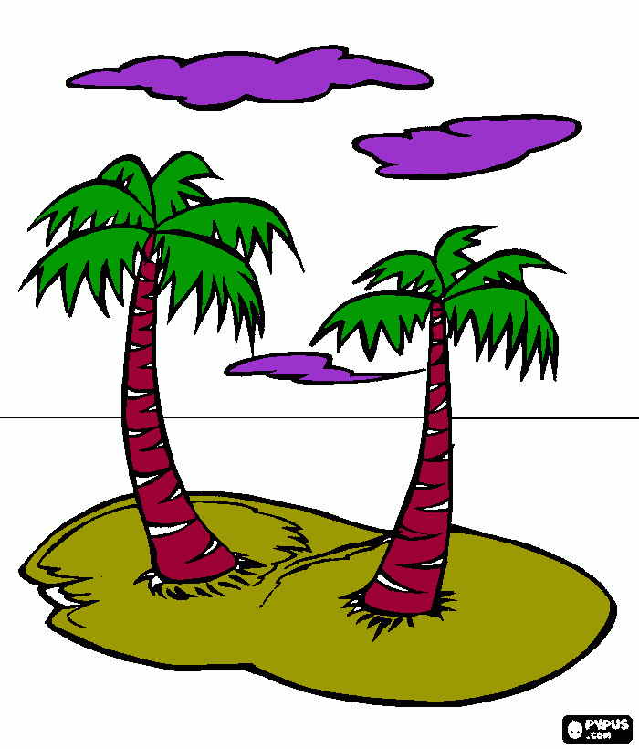 oasis para colorear