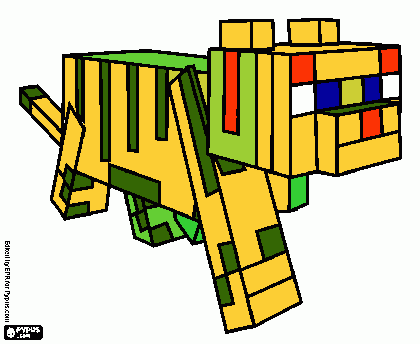 ocelote para colorear