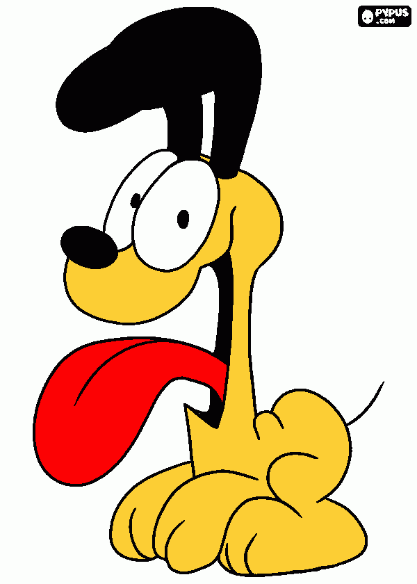 oddie para colorear