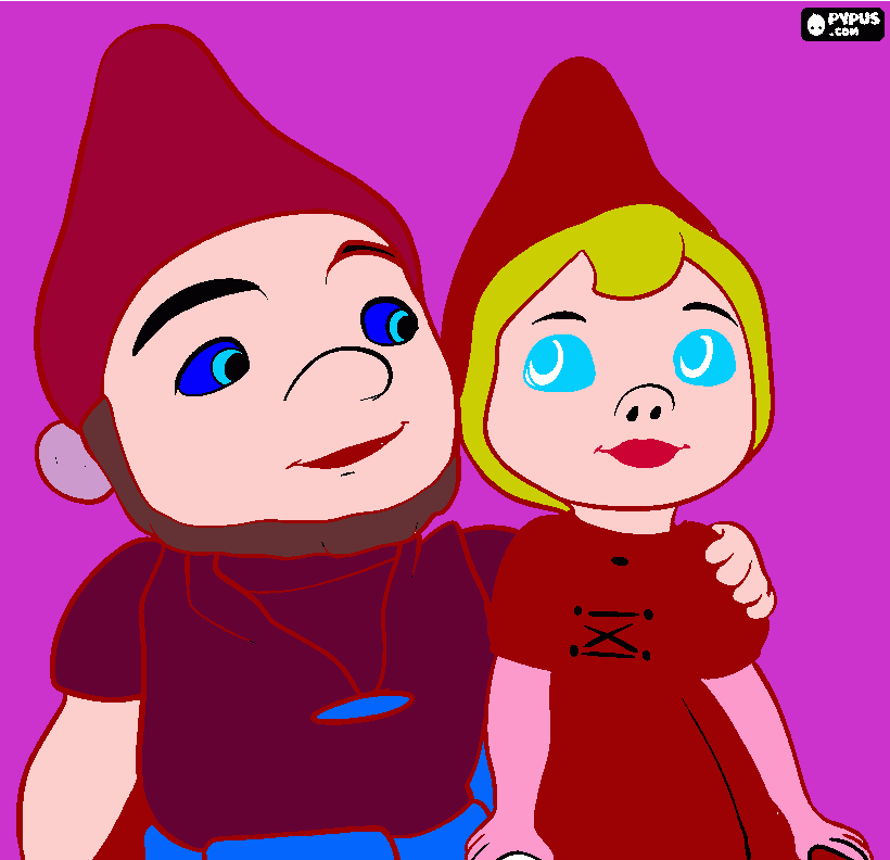oihane romeo julieta para colorear