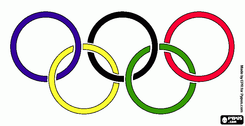 olimpiadas para colorear