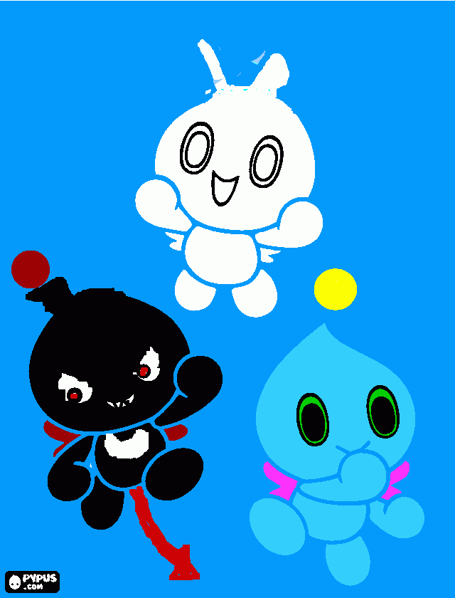omochaos para colorear