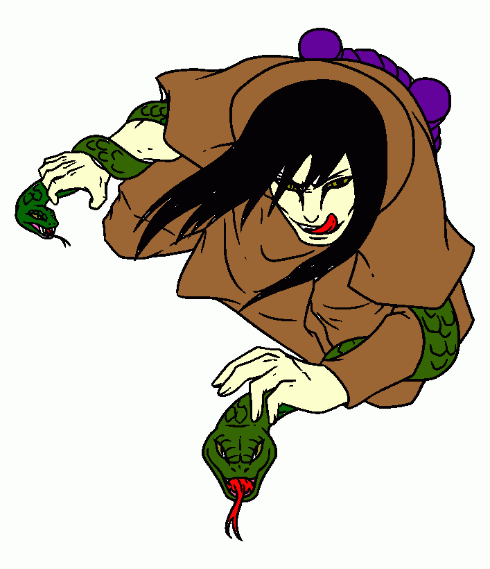 orochimaru para colorear