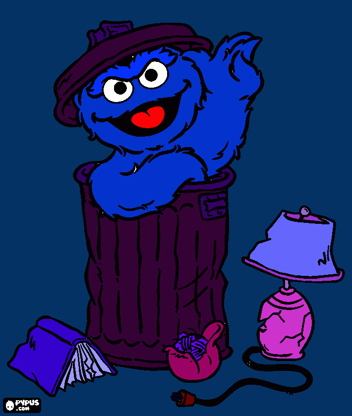 Oscar PLAZA sesamo para colorear