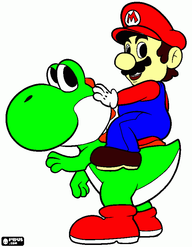 Pabon para colorear