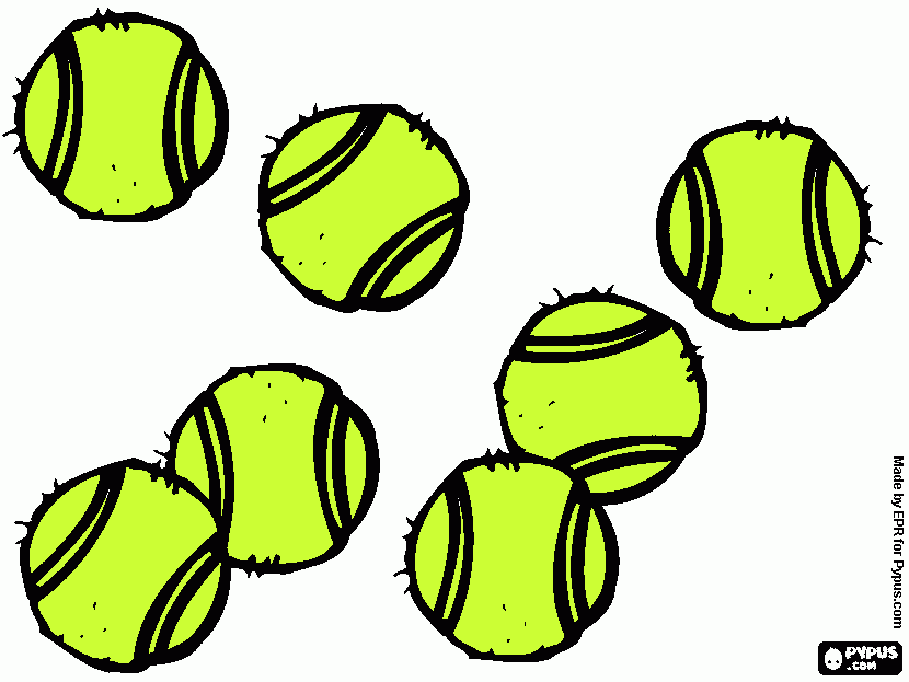 padel para colorear