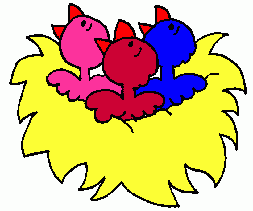 pajaritos para colorear