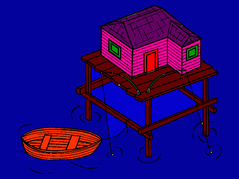 palafito 2 para colorear