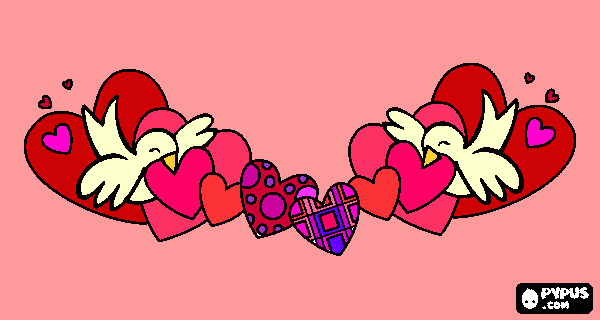 palomas para colorear