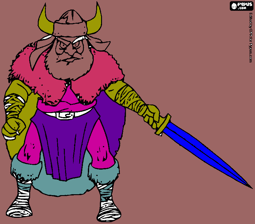 PAPA CORNELIO para colorear