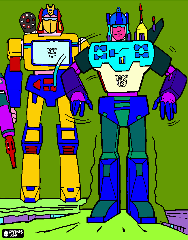 Papa´mira mi pintura para colorear