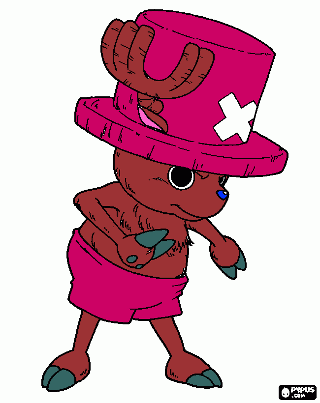 para chopaa para colorear
