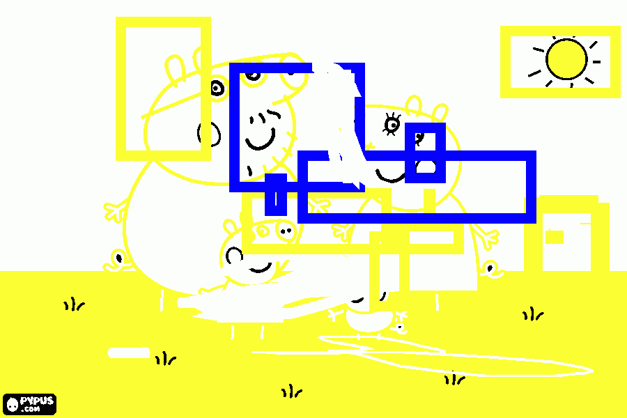 para el abuelo para colorear