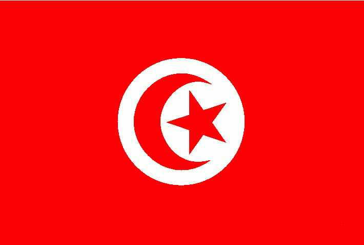 Para el Bandera de Tunez Ahora Despues  Una Este Paises para colorear