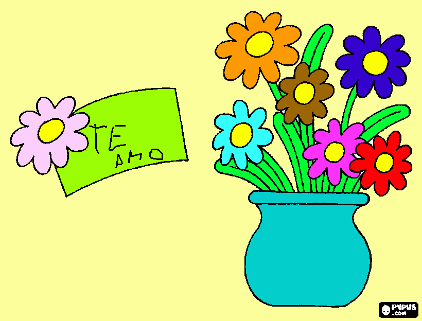PARA MAMA para colorear
