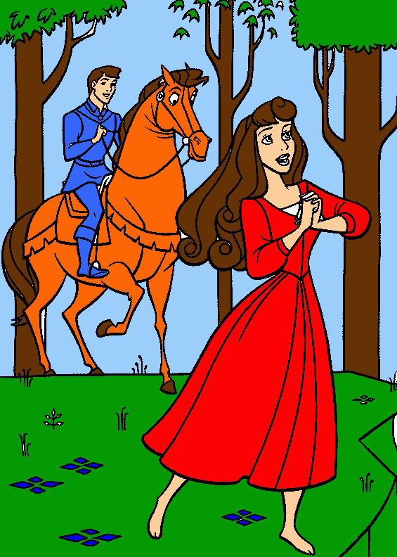 pareja para colorear