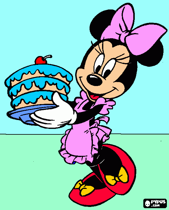 pastel  mimi para colorear