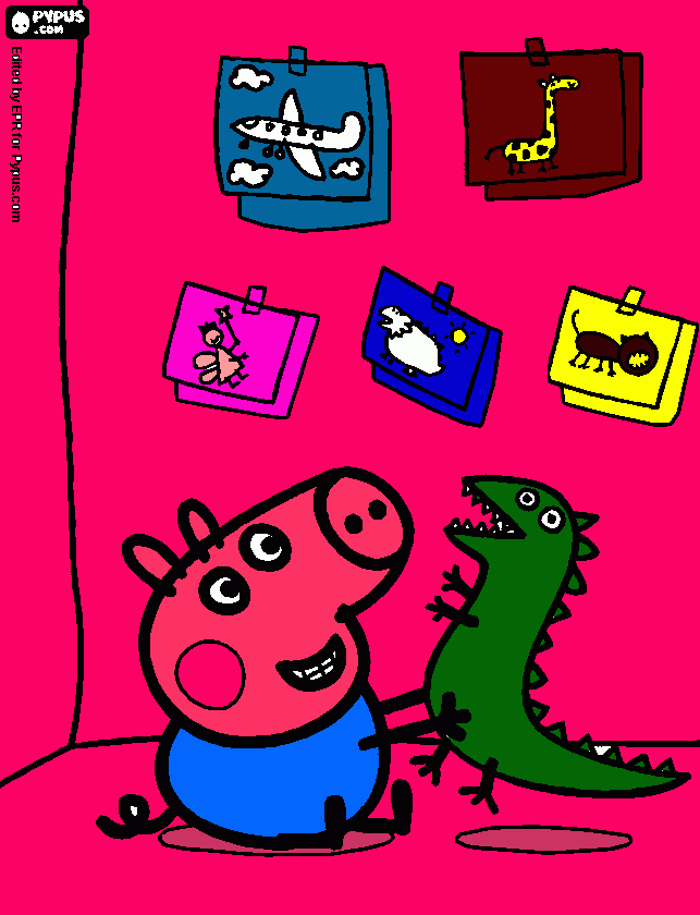 PAU LINDA para colorear