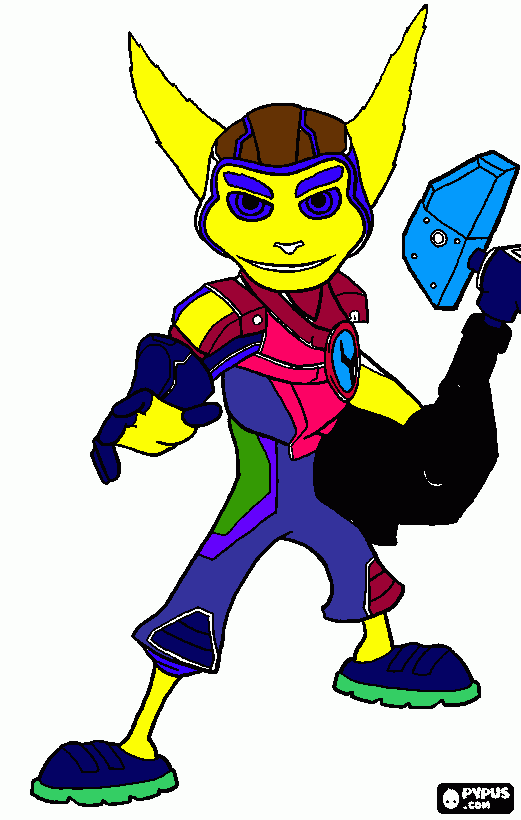 PAU para colorear