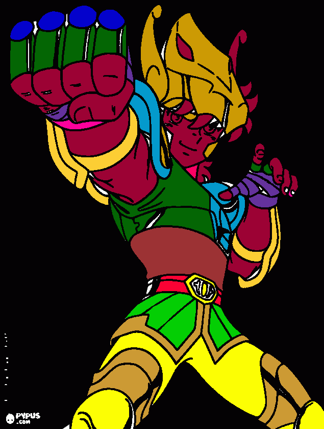 PEGASO  CELESTIAL para colorear